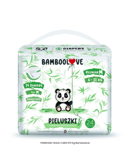 BambooLove - Pannolini taglia M (6-11 KG)