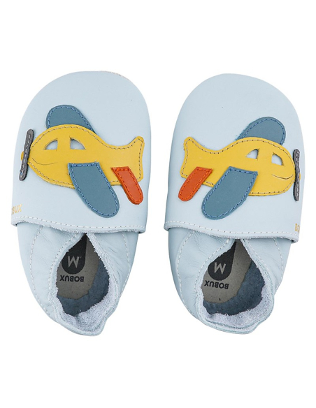 Soft sole le babbucce per i primi passi del tuo bimbo come fosse a piedi  nudi Soft Sole - Aero Sky Grey